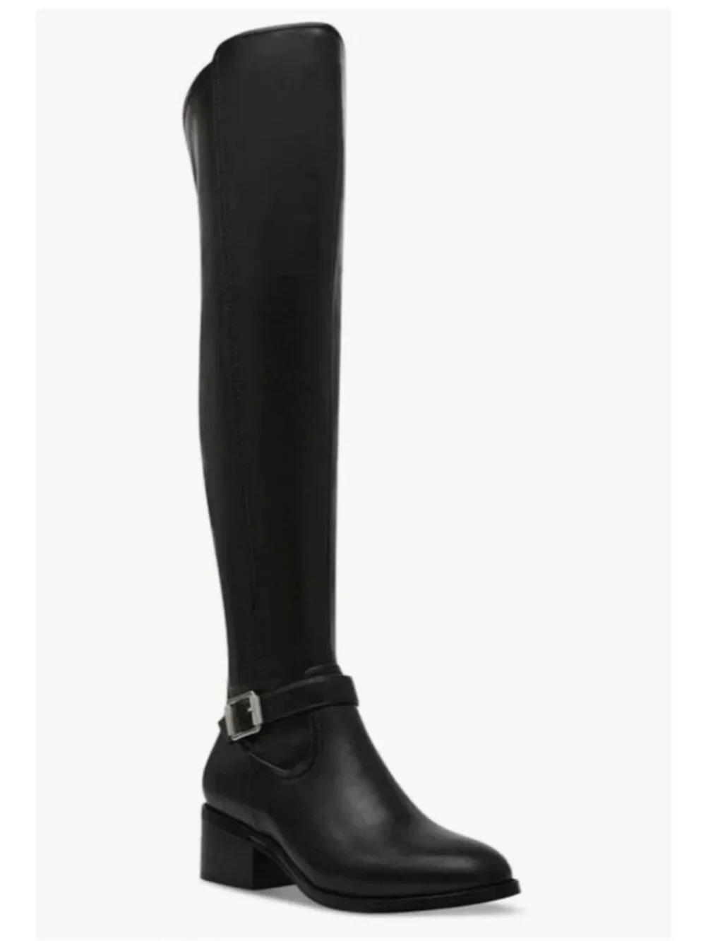 NEW Dolce Vita Elyse Over The Knee Boots Riding Moto Goth Emo Chic Womens 8